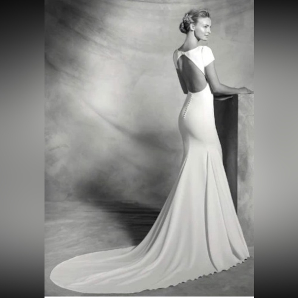 Pronovias Valeria Wedding Dress Size 6 - Picture 8 of 8